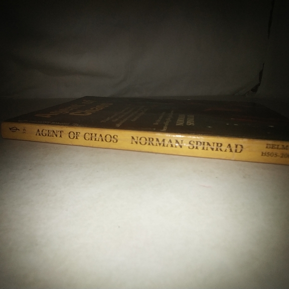 Agent of Chaos by Norman Spinrad 1970 Vintage Used - Picture 3 of 5